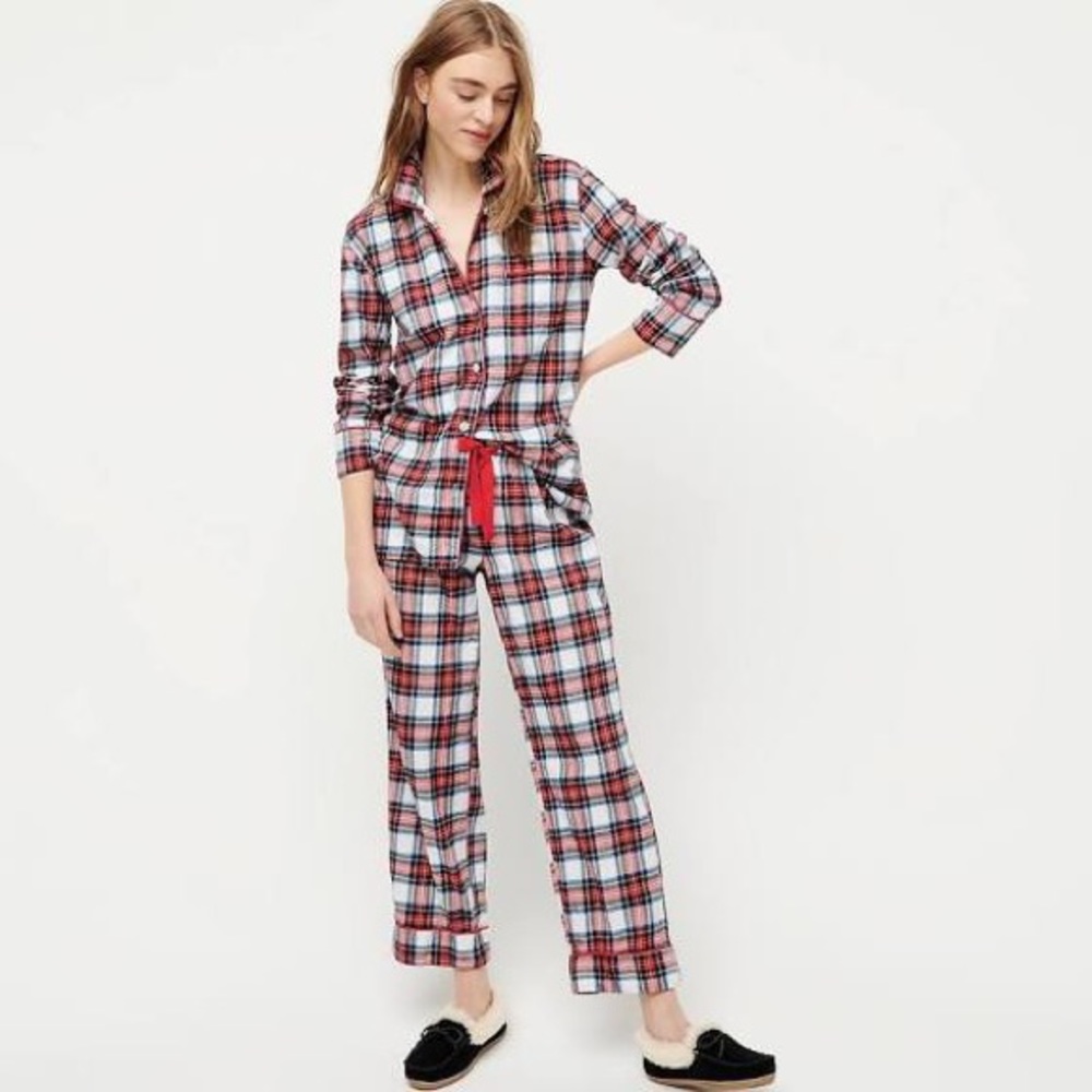 J Crew Women’s Flannel Pajama Set
